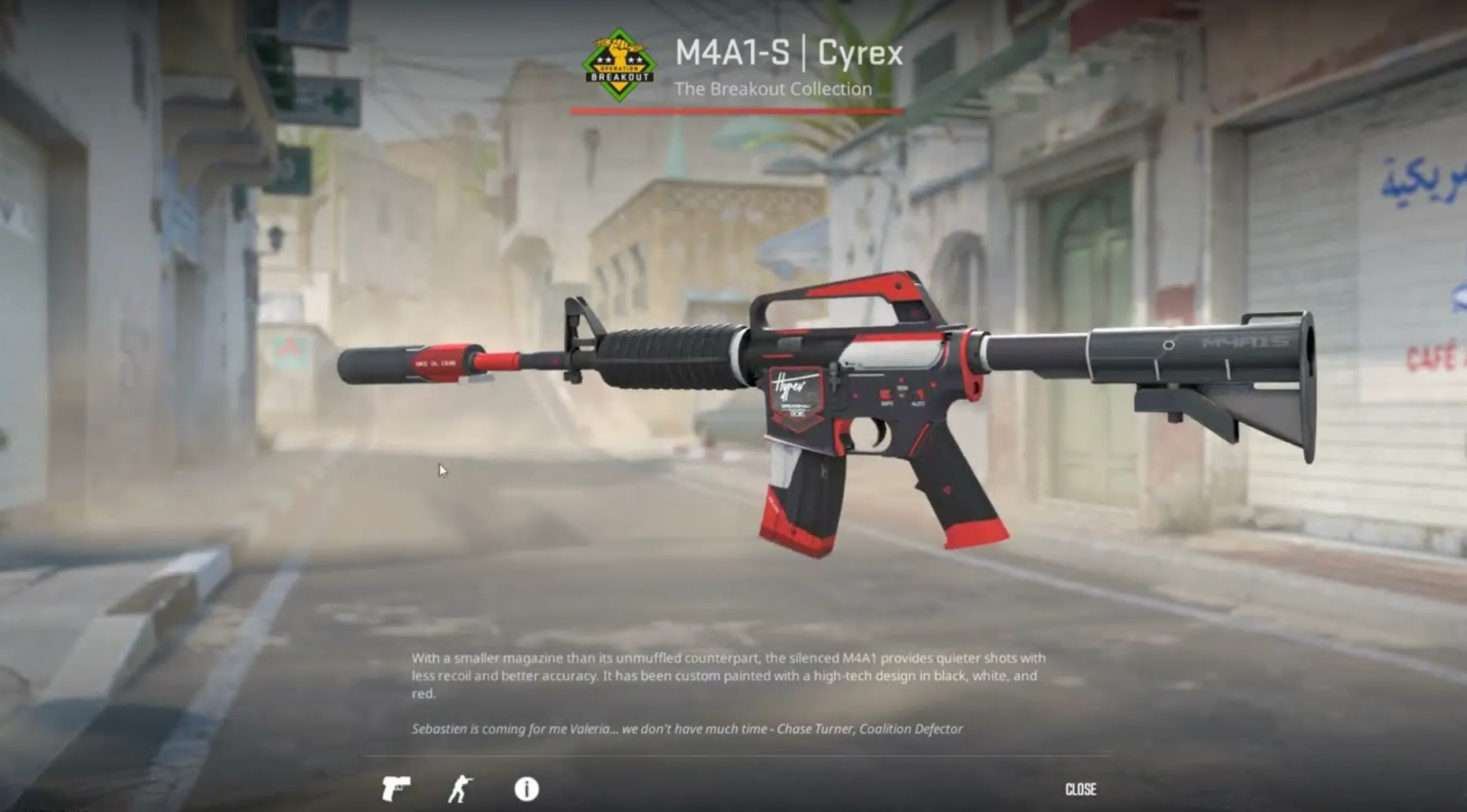 M4A1-S Cyrex